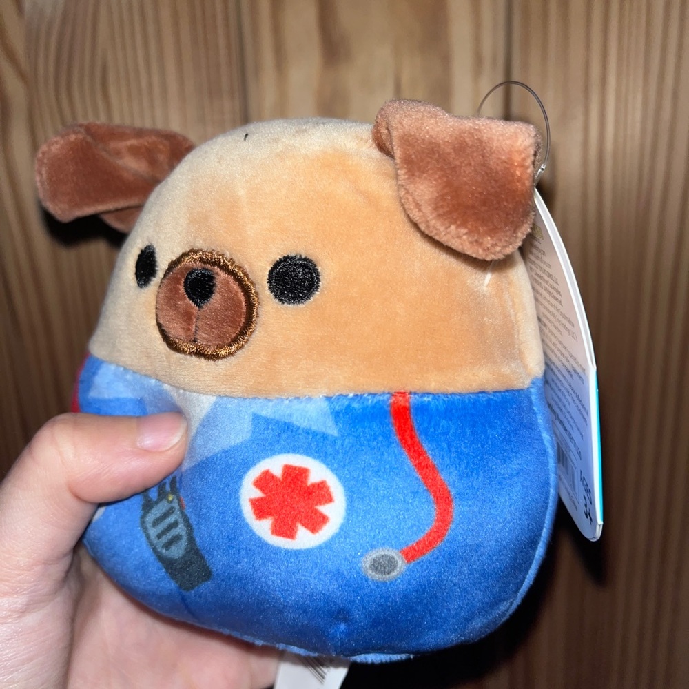 Squishmallow dog emt